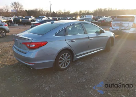 2017 Hyundai Sonata Limited from USA, damaged, VIN 5NPE34AF2HH457415